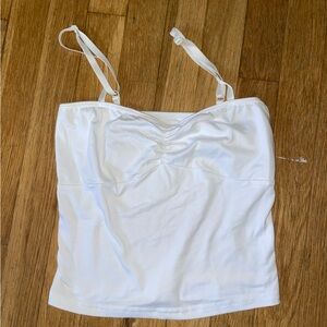 White tank top